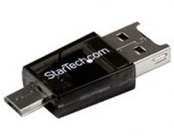 Startech Micro Sd To Micro Usb/ Usb Otg Adapter Card Reader For Android Devices Msdreadu2otg
