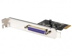 Startech 1 Port Pci Express Dual Profile Parallel Adapter Card - Spp/ Epp/ Ecp - 2x Db25 Ieee 1284 PEX1P