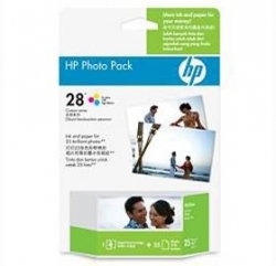 Hp 28 Photo Pack Glossy 4x6.5 Ap 25 Sht Q8893aa
