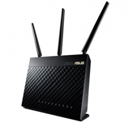 Asus Rt-ac68u Asus 802.11ac Dual-band Wireless-ac1900 Gigabit Router, 2x Usb 3.0 Ports 183747