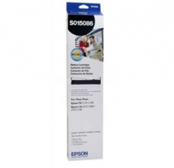 Epson S015086 Black Ribbon Cartridge For Dotmatrix Lq2170/ 2070/ 2180/ 2080