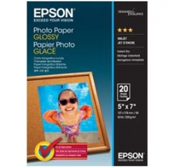 Epson S042544 Photo Paper Glossy 5x7 20 Sheet
