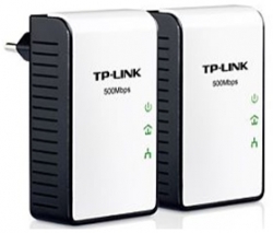 Tp-link 500mbps Mini Powerline Ethernet Adapter Starter Kit Tl-pa411kit