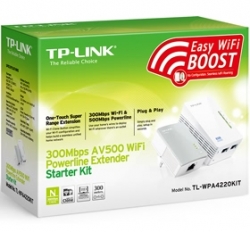Tp-link Av500 Wifi Powerline Extender Starter Kit Tl-wpa4220kit