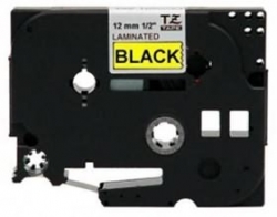 Brother Tze631 12mm Black On Yellow Tz Tape