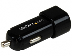Startech Dual Port Usb Car Charger A High Power 17 Watt/ 3.4 Amp (1a 2.4a) - 2 Port Usb Car Charger
