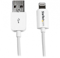 Startech 15cm (6in) Short White Apple 8-pin Lightning Connector To Usb Cable For Iphone/ Ipod/