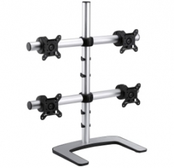 Atdec Visidec Freestanding - Quad Desk Mount (four Monitors) Vfs-q