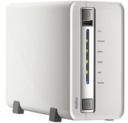 QNAP VS-2104L - 2 Drive, 4 Channel NVR, RAID 0/ 1, 1 x GbE, 2y RTB wty