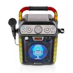 Singing Machine Groove Cube Karaoke System Sml682btbk