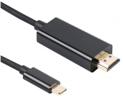 1M USB Type-C Male to HDMI 4K/60Hz Cable 005.004.0401