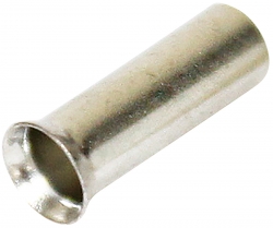 Un-Insulated bootlace Ferrule 4mm² - 100 Pack 022.010.0129