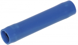 Crimp Link Pre-Insulated Blue Double Grip Butt Splices 1.5mm² - 2.5mm² - 100 Pack 022.010.0132