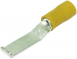 Lip Blade Yellow Narrow Double Grip 4mm² - 6mm² - 50 Pack 022.010.0153