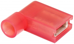 Quick Connect Female Red Flag Terminal Nylon Insulated 0.5mm² - 1.5mm² - 50 Pack 022.010.0166