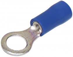 Ring Terminal Blue Double Grip 12mm Hole 1.5mm² - 2.5mm² - 50 Pack 022.010.0193