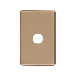 4C | Classic 1 Gang Switch Cover - Gold 040.000.0031