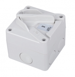 4C | Weatherproof Switch 2 pole IP66 250V 16A