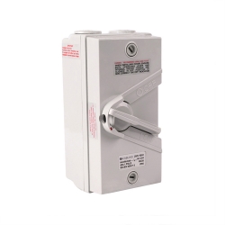 4C | Weatherproof Isolator 1 Pole IP66 250V 63A