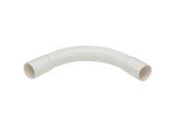 4C | 32mm Sweep Bend 90° White Medium Duty UV resistance