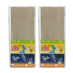 3Doodler Start Eco-Plastic-Cappuccino Beige-2pack