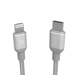 Adam Elements USB-C to Lightning cable 120 cm / Silver