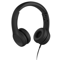 LilGadgets Connect+ Style Childrens Wired Headphones - Black