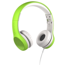 LilGadgets Connect+ Style Childrens Wired Headphones - Green