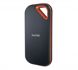 SanDisk Extreme Pro 1TB External Portable SSD 1050MB/s USB-C & USB-A IP55 Dust Water Shock Resistance Ruggedized Aluminum Bumper Case PC Mac 5yrs