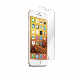 Cleanskin Tempered Glass Screen Guard - For Apple iPhone SE, 7, 8 - Clear, Provides Massive Shock Resistance to Shield, Smudge-resistant Coating, Crys