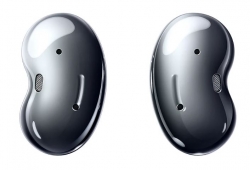 SAMSUNG GALAXY BUDS LIVE MYSTIC BLACK - Iconic Design, Impressive Sound, Secure And Comfortable Fit,Easy Pairing Work With Android and IOS