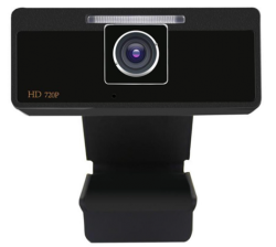 HIGH QUALITY FULL HD 720P USB2.0 WEBCAM BLACK