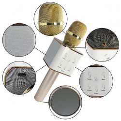 Q7 Wireless Bluetooth Microphone Sing Karaoke With Smartphone/ Pc And Media Player Abtq7wbm