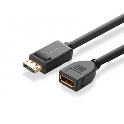Ugreen Dp Male To Female Extension Cable 0.25M 20407 (Replace 10226) Acbugn20407