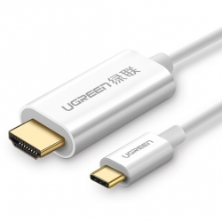 UGreen TypeC to HDMI 1.5M Cable White 30841 Acbugn30841