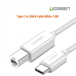 Ugreen Type C To Usb-b Cable White 1.5m 40417 Acbugn40417
