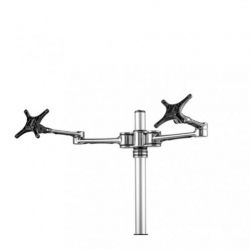 Atdec Dual Arm Desktop Monitor Mount Polished Af-at-d-p