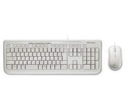 Microsoft Wired Desktop 600 White Apb-00022