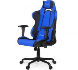 Arozzi Black & Blue Torretta Adjustable Ergonomic Motorsports Inspired Desk Chair Aro-tor-bl