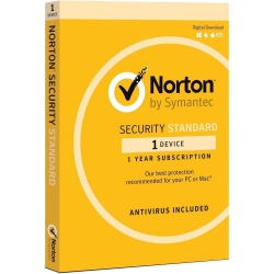 Symantec Norton Security Standard With Antivirus Oem 1 Device 1 Year Av-norstdoem-1