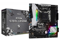 Asrock B450M Steel Legend Amd Am4 Matx Mb B450M-Steel Legend