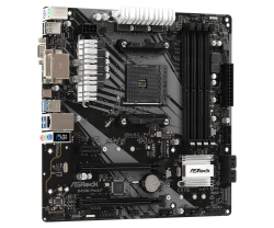 Asrock B450M-Pro4-F Mainboard B450M-Pro4-F