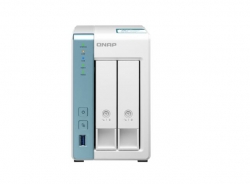 QNAP NAS TS-231K 2 Bay NAS Alpine AL-214 4-Core 1.7GHz 1GB DDR3 512MB 2x3.5" SATA Hot Swap 2xGbE 3xUSB 3.2 Tower LED Windows/MAC Ts-231K