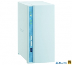 QNAP TS-230 2 Bays NAS Realtek Quad Core 1.4GHz 64-Bit ARM 2GB DDR4 4GB Flash 