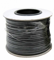 4cabling 4 Core Modular Cable 100m - Black Cord4c/b