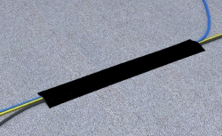 4cabling Cable Cover 900mm Black 013.012.1041
