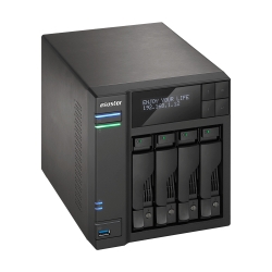 Asustor 4-bay Nas Intel Celeron Quad-core 8gb So-dimm Ddr3l Gbe X 2 Usb 3.0 Type A X3 & Usb 3.0