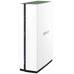 Qnap Nas Ts-128A 1-Bay 3.5" Sata3 Diskless Home/ Soho Tower 4-Core Cpu Gblan(1) 1Gb Ram Ts-128A