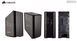 Corsair Obsidian Series 1000d Super Tower Case Premium Tempered Glass And Aluminum Case - E-atx