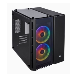 Corsair Crystal Series 280X Rgb Tempered Glass Micro-Atx Case Black Cc-9011135-Ww